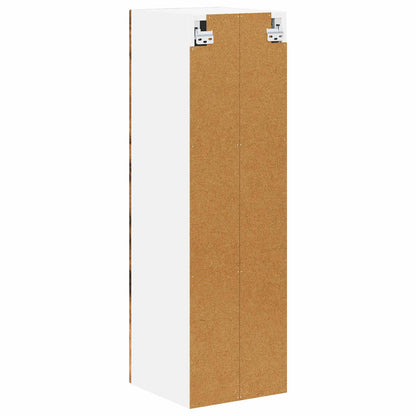 vidaXL Wall Cabinet LUCCA Smoked Oak 30 x 31 x 100 cm Engineered Wood