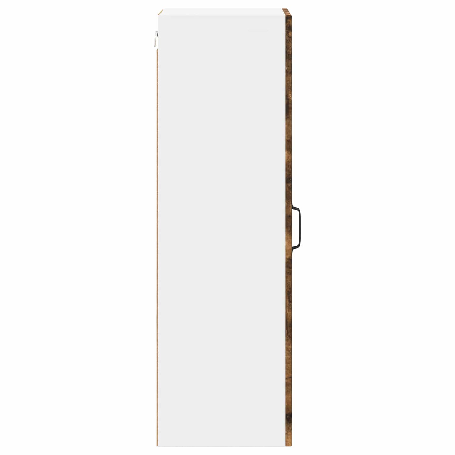vidaXL Wall Cabinet LUCCA Smoked Oak 30 x 31 x 100 cm Engineered Wood