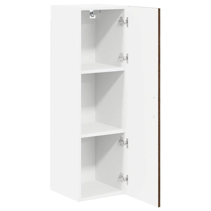 vidaXL Wall Cabinet LUCCA Brown Oak 30 x 31 x 100 cm Engineered Wood