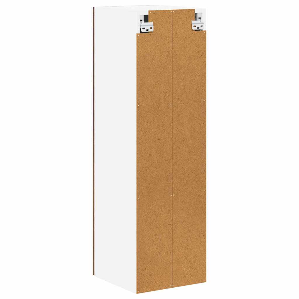 vidaXL Wall Cabinet LUCCA Brown Oak 30 x 31 x 100 cm Engineered Wood