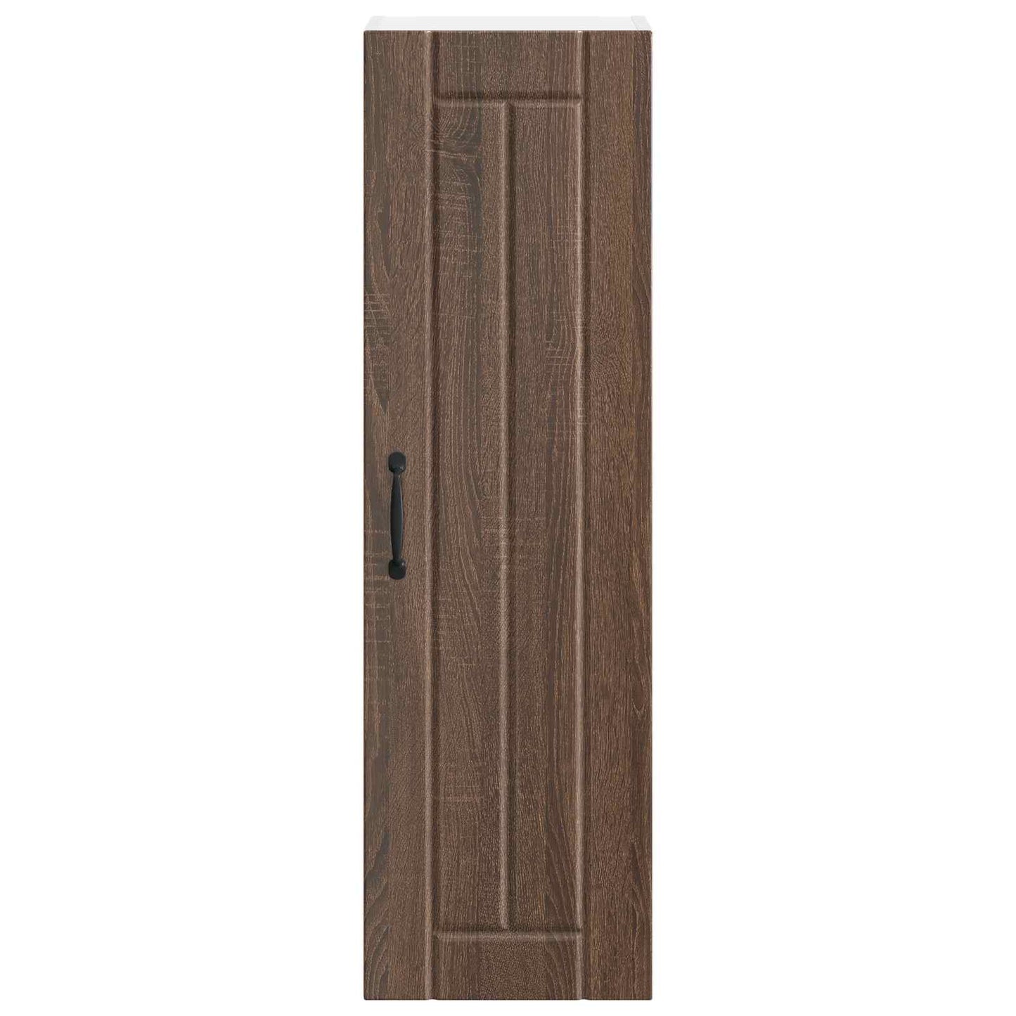 vidaXL Wall Cabinet LUCCA Brown Oak 30 x 31 x 100 cm Engineered Wood