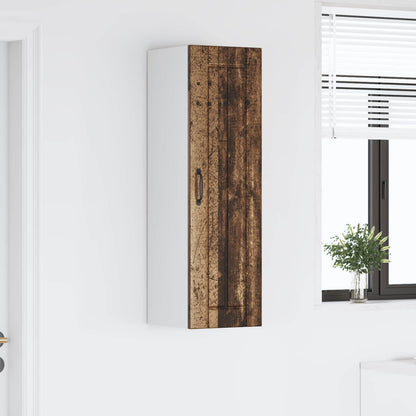 vidaXL Wall Cabinet LUCCA Old Wood 30 x 31 x 100 cm Engineered Wood