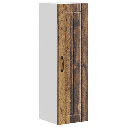 vidaXL Wall Cabinet LUCCA Old Wood 30 x 31 x 100 cm Engineered Wood