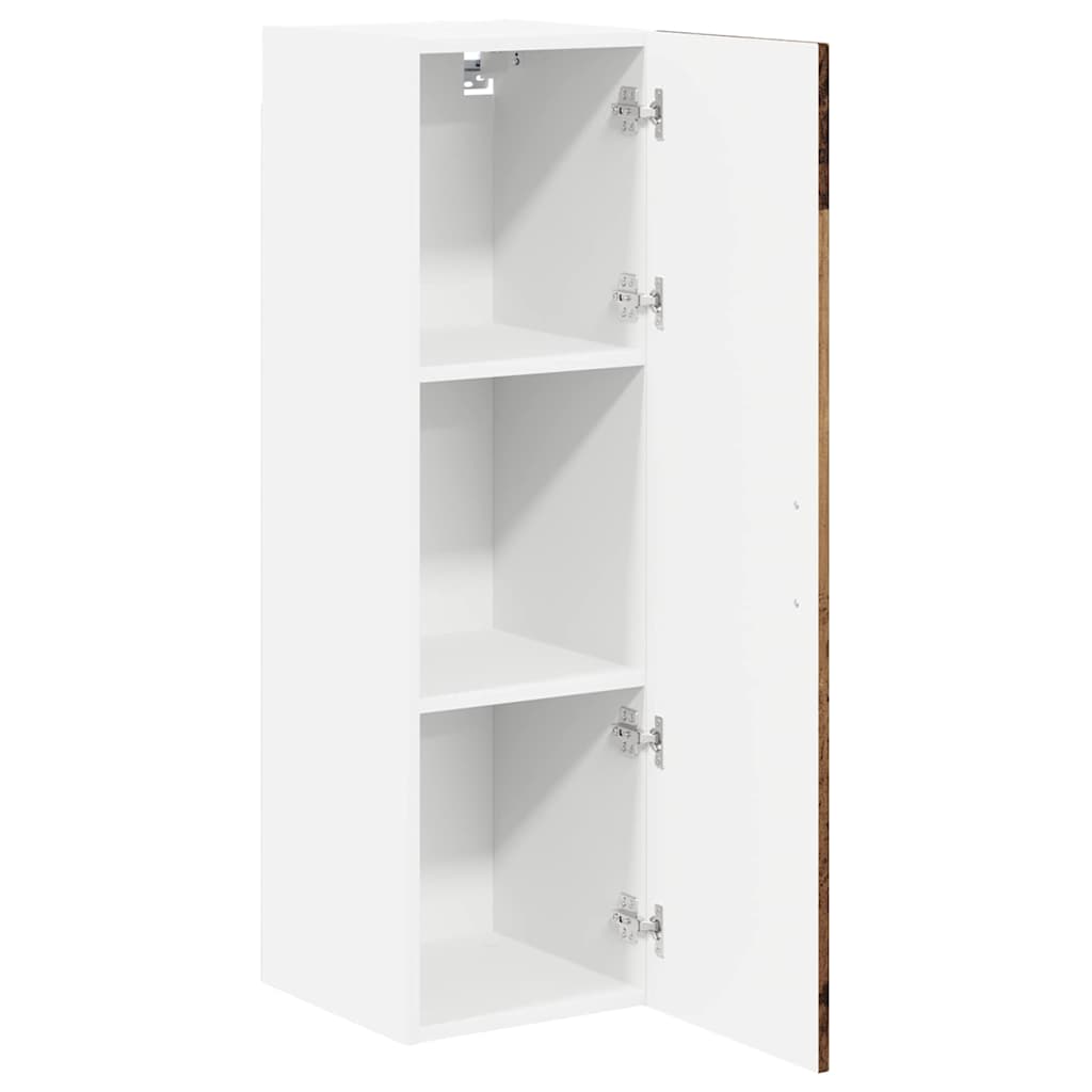 vidaXL Wall Cabinet LUCCA Old Wood 30 x 31 x 100 cm Engineered Wood