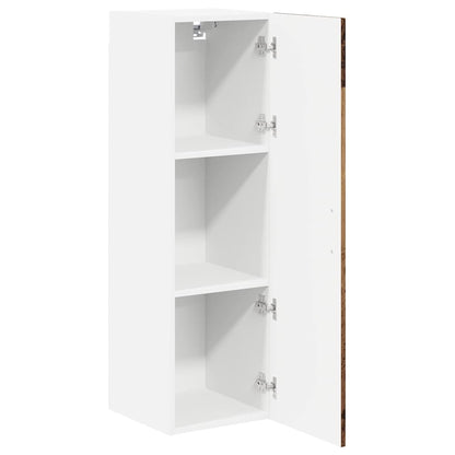 vidaXL Wall Cabinet LUCCA Old Wood 30 x 31 x 100 cm Engineered Wood