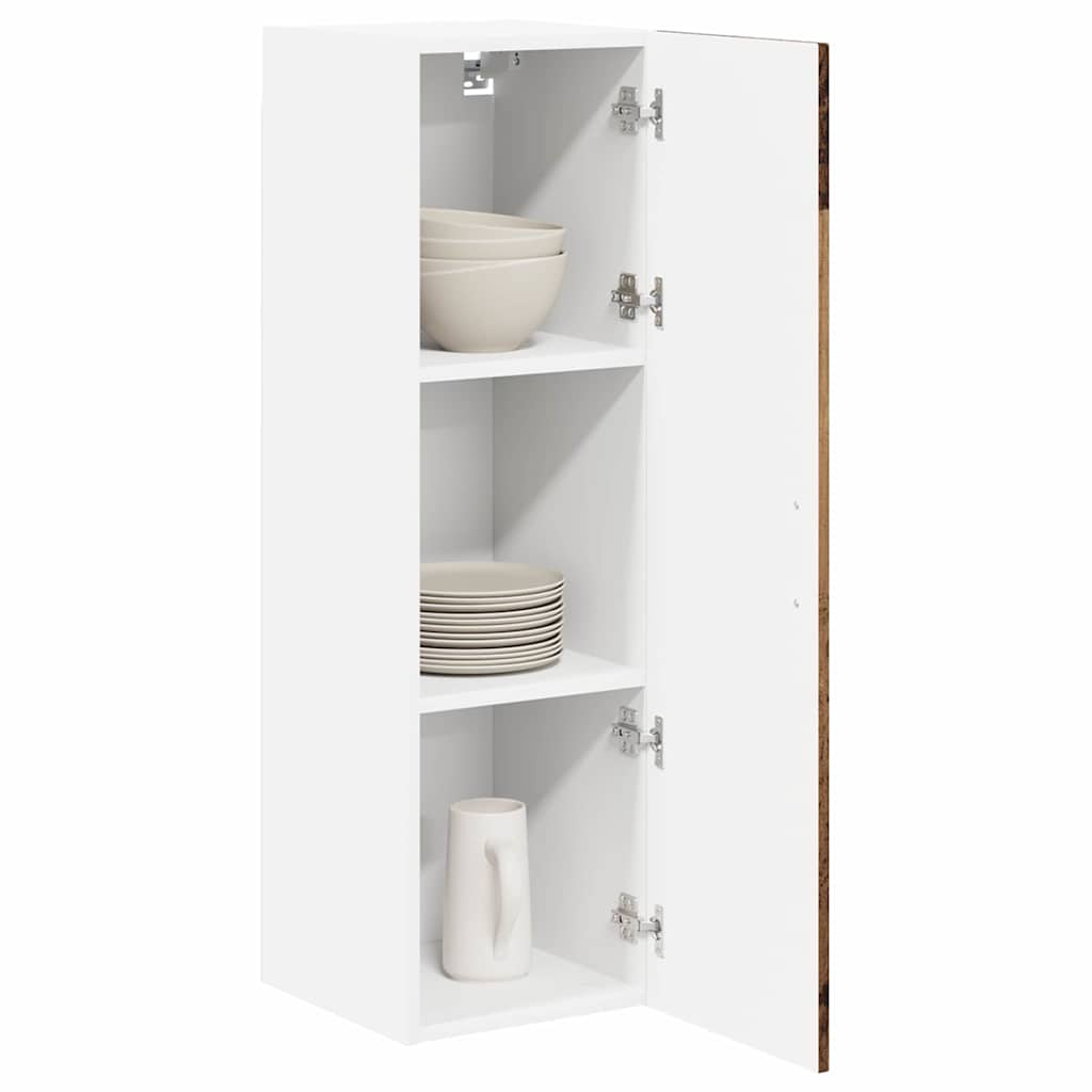 vidaXL Wall Cabinet LUCCA Old Wood 30 x 31 x 100 cm Engineered Wood