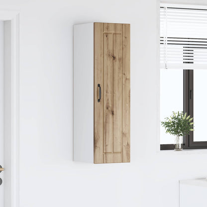 vidaXL Wall Cabinet LUCCA Artisan Oak 30 x 31 x 100 cm Engineered Wood