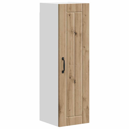 vidaXL Wall Cabinet LUCCA Artisan Oak 30 x 31 x 100 cm Engineered Wood