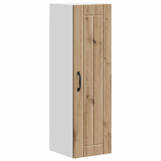 vidaXL Wall Cabinet LUCCA Artisan Oak 30 x 31 x 100 cm Engineered Wood