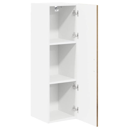vidaXL Wall Cabinet LUCCA Artisan Oak 30 x 31 x 100 cm Engineered Wood