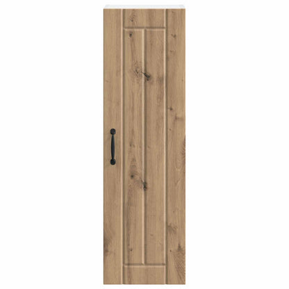 vidaXL Wall Cabinet LUCCA Artisan Oak 30 x 31 x 100 cm Engineered Wood