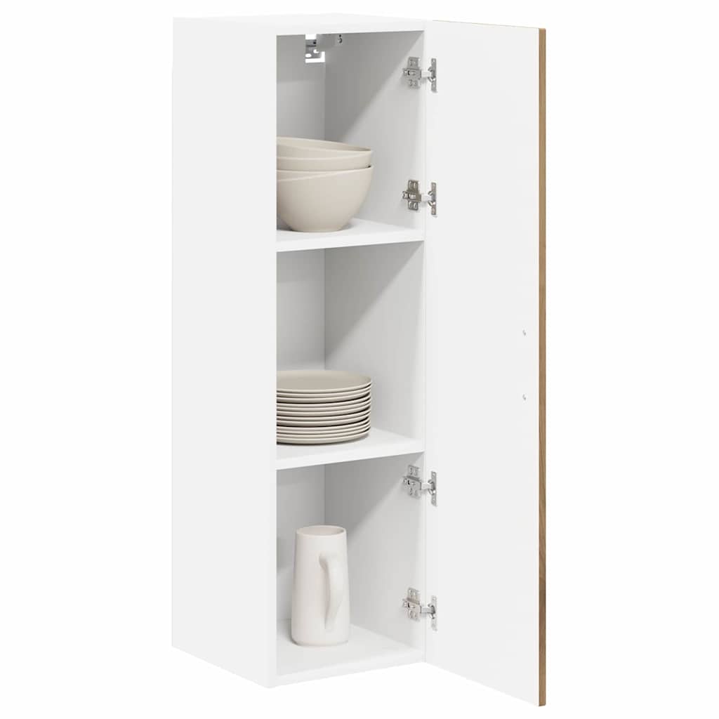 vidaXL Wall Cabinet LUCCA Artisan Oak 30 x 31 x 100 cm Engineered Wood
