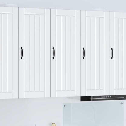 vidaXL Wall Cabinet LUCCA White 40 x 31 x 100 cm Engineered Wood