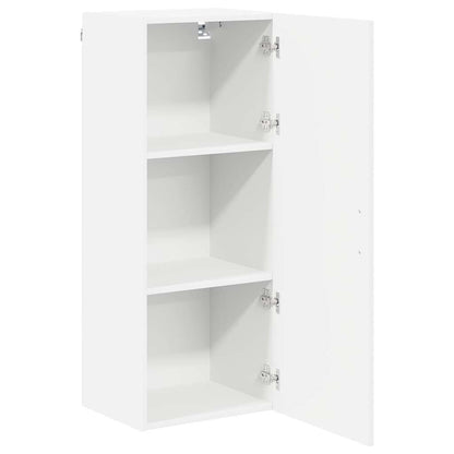 vidaXL Wall Cabinet LUCCA White 40 x 31 x 100 cm Engineered Wood