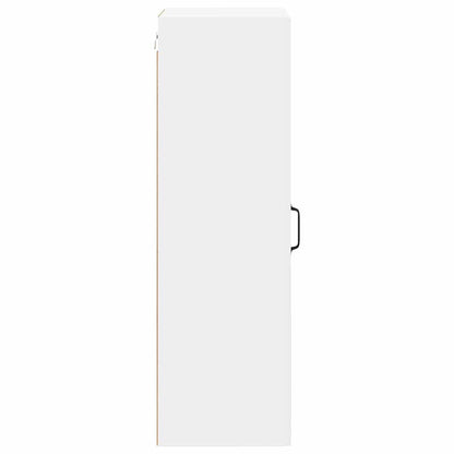 vidaXL Wall Cabinet LUCCA White 40 x 31 x 100 cm Engineered Wood