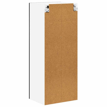 vidaXL Wall Cabinet LUCCA Black 40 x 31 x 100 cm Engineered Wood