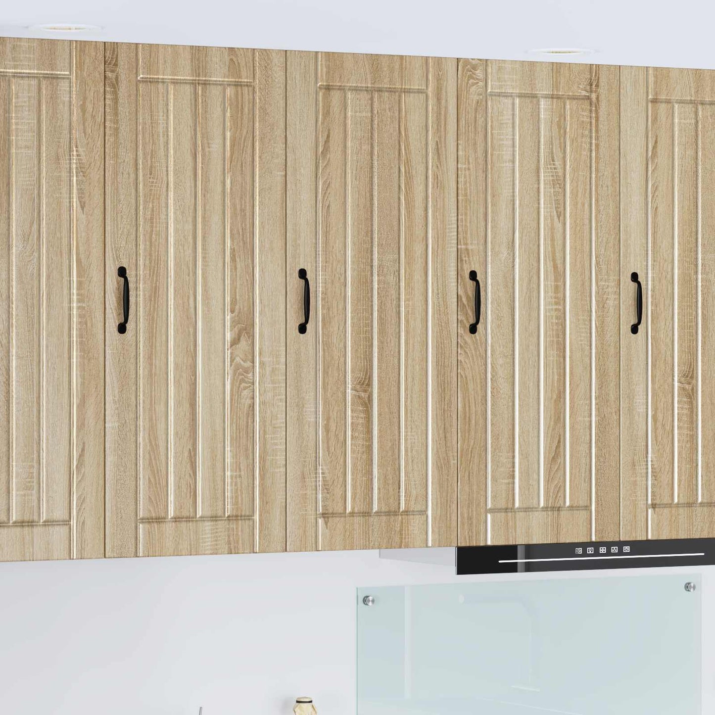 vidaXL Wall Cabinet LUCCA Sonoma Oak 40 x 31 x 100 cm Engineered Wood