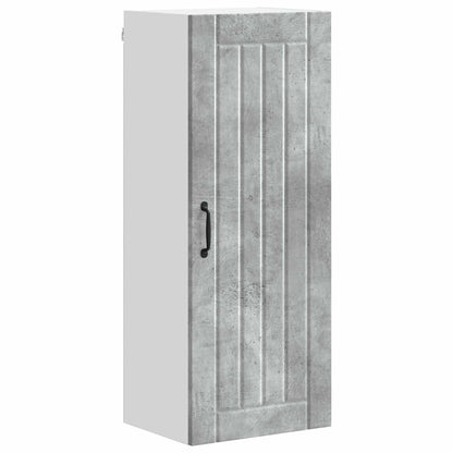 vidaXL Wall Cabinet LUCCA Concrete Grey 40 x 31 x 100 cm