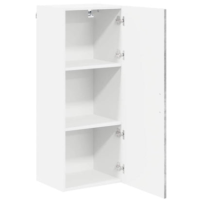 vidaXL Wall Cabinet LUCCA Concrete Grey 40 x 31 x 100 cm