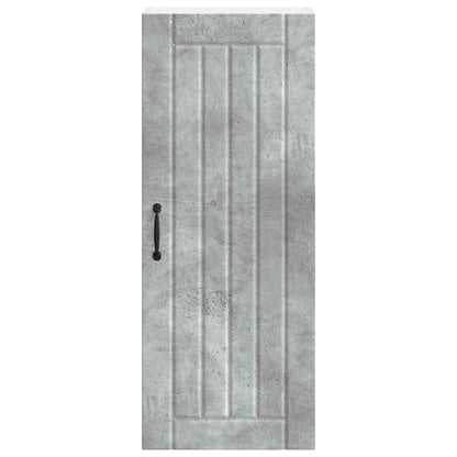 vidaXL Wall Cabinet LUCCA Concrete Grey 40 x 31 x 100 cm