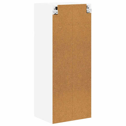 vidaXL Wall Cabinet LUCCA High Gloss White 40 x 31 x 100 cm