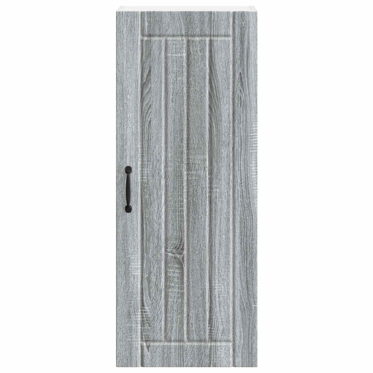 vidaXL Wall Cabinet LUCCA Grey Sonoma 40 x 31 x 100 cm Engineered Wood