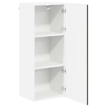 vidaXL Wall Cabinet LUCCA Brown Oak 40 x 31 x 100 cm Engineered Wood