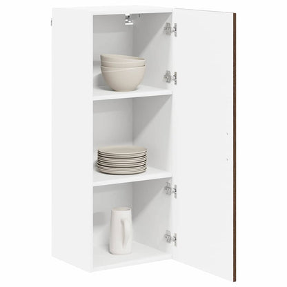 vidaXL Wall Cabinet LUCCA Brown Oak 40 x 31 x 100 cm Engineered Wood