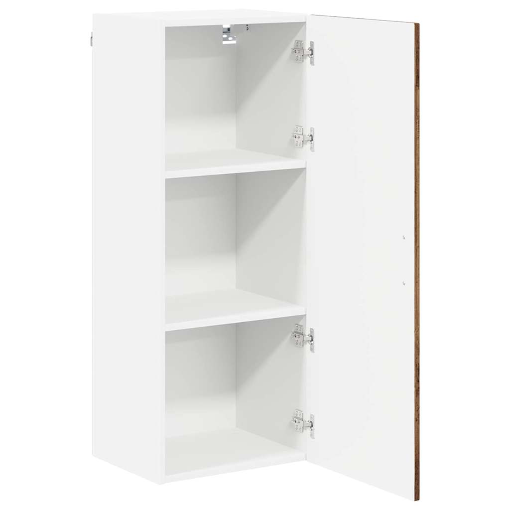 vidaXL Wall Cabinet LUCCA Old Wood 40 x 31 x 100 cm Engineered Wood