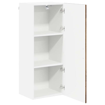 vidaXL Wall Cabinet LUCCA Old Wood 40 x 31 x 100 cm Engineered Wood