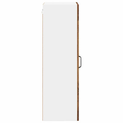 vidaXL Wall Cabinet LUCCA Old Wood 40 x 31 x 100 cm Engineered Wood