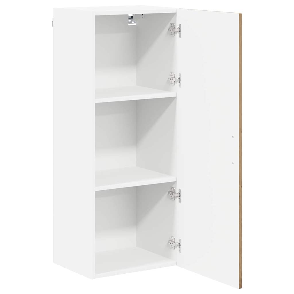 vidaXL Wall Cabinet LUCCA Artisan Oak 40 x 31 x 100 cm Engineered Wood