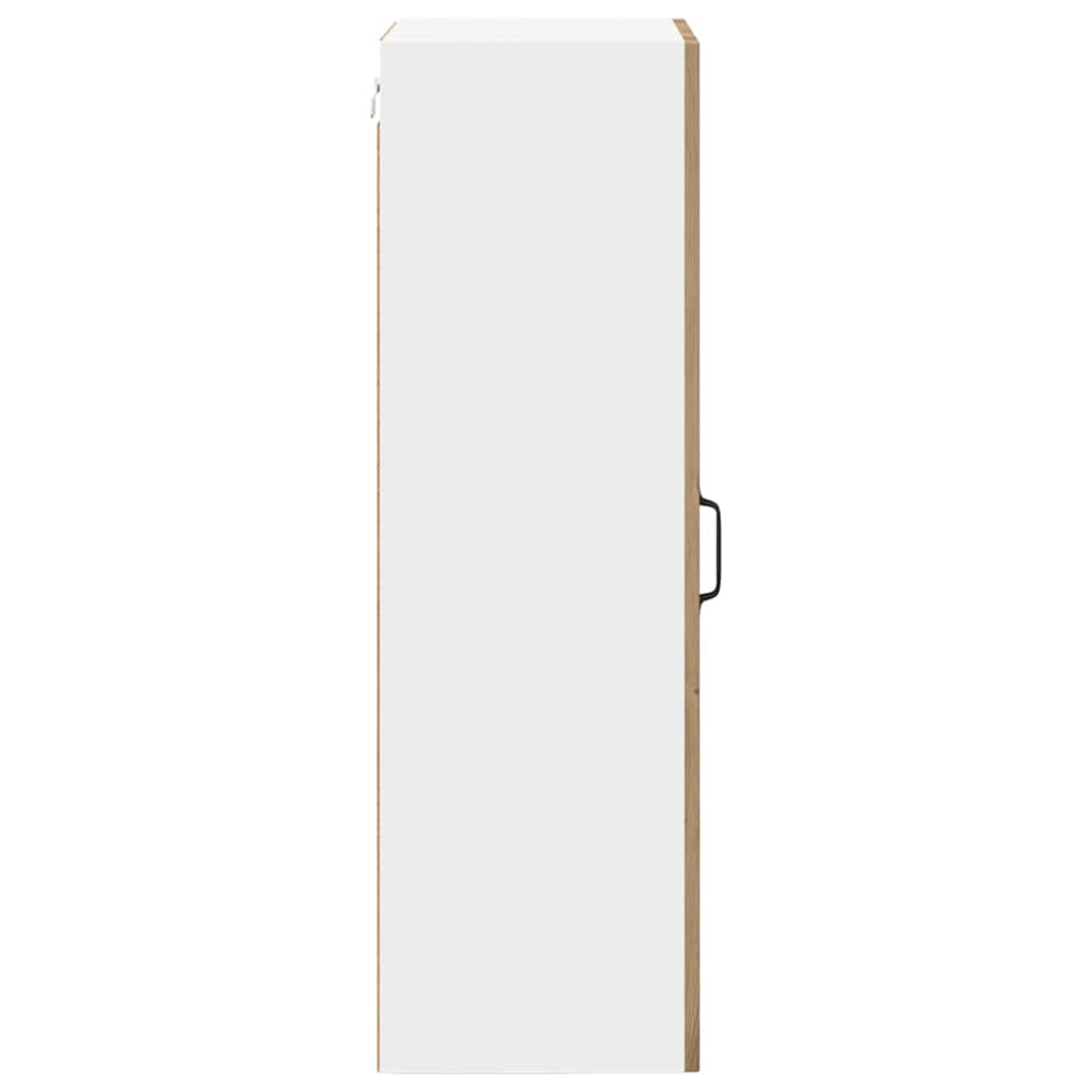 vidaXL Wall Cabinet LUCCA Artisan Oak 40 x 31 x 100 cm Engineered Wood