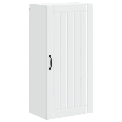 vidaXL Wall Cabinet LUCCA White 50 x 31 x 100 cm Engineered Wood