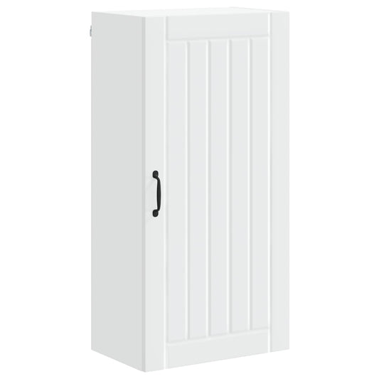 vidaXL Wall Cabinet LUCCA White 50 x 31 x 100 cm Engineered Wood