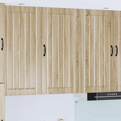 vidaXL Wall Cabinet LUCCA Sonoma Oak 50 x 31 x 100 cm Engineered Wood
