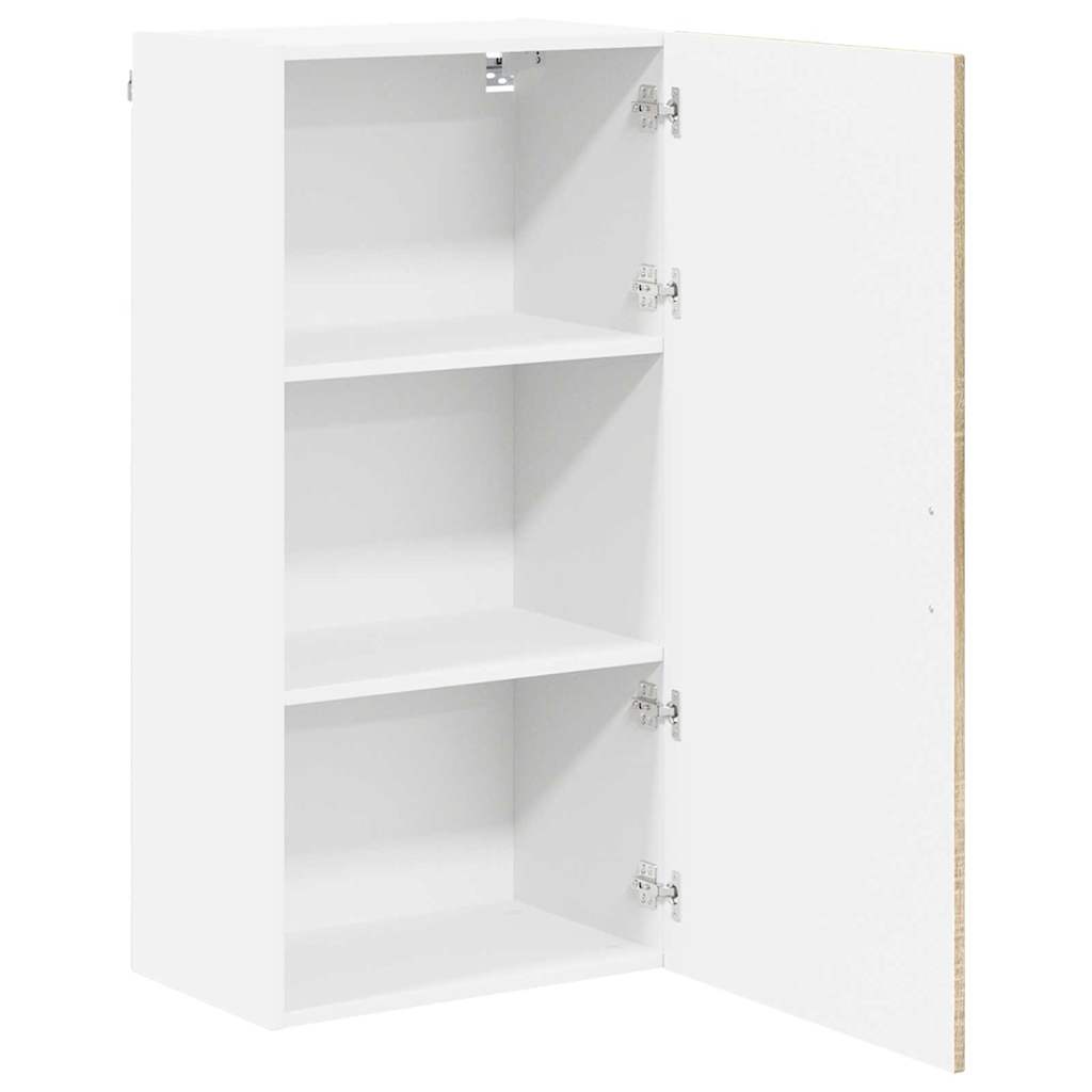 vidaXL Wall Cabinet LUCCA Sonoma Oak 50 x 31 x 100 cm Engineered Wood
