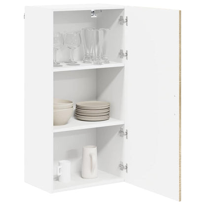 vidaXL Wall Cabinet LUCCA Sonoma Oak 50 x 31 x 100 cm Engineered Wood