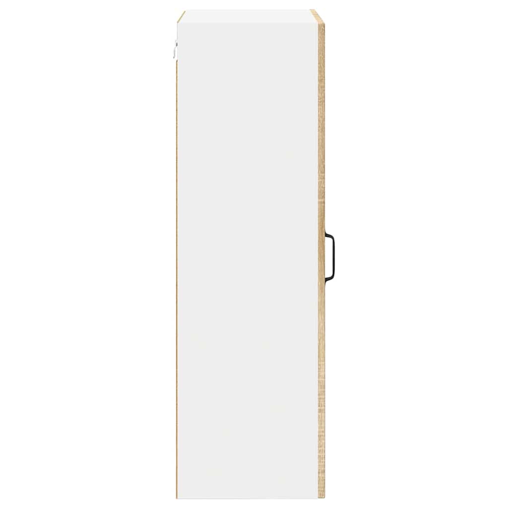 vidaXL Wall Cabinet LUCCA Sonoma Oak 50 x 31 x 100 cm Engineered Wood