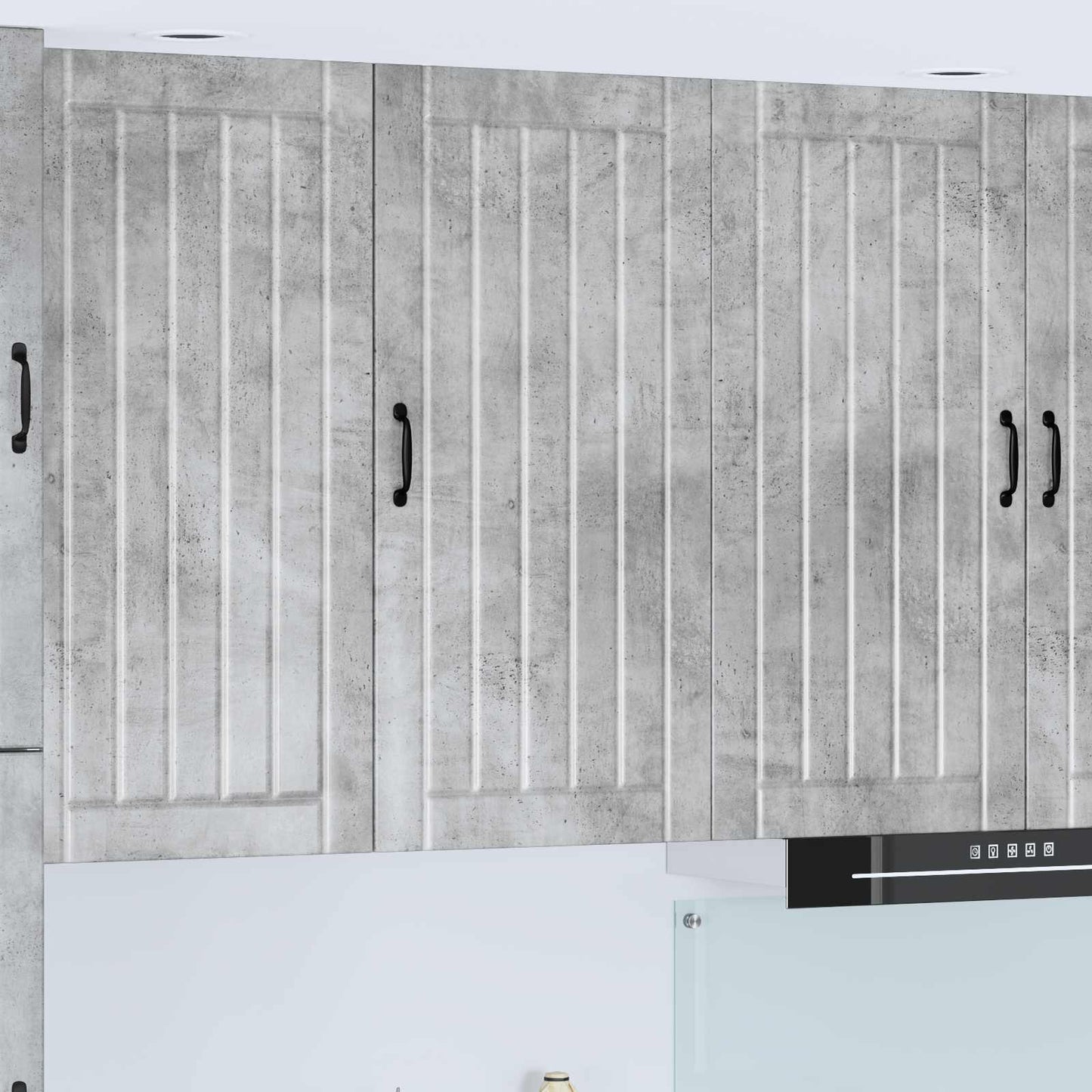 vidaXL Wall Cabinet LUCCA Concrete Grey 50 x 31 x 100 cm