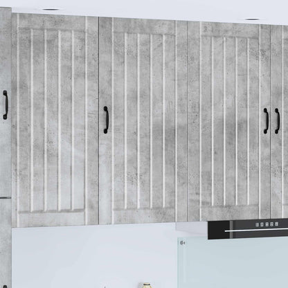 vidaXL Wall Cabinet LUCCA Concrete Grey 50 x 31 x 100 cm