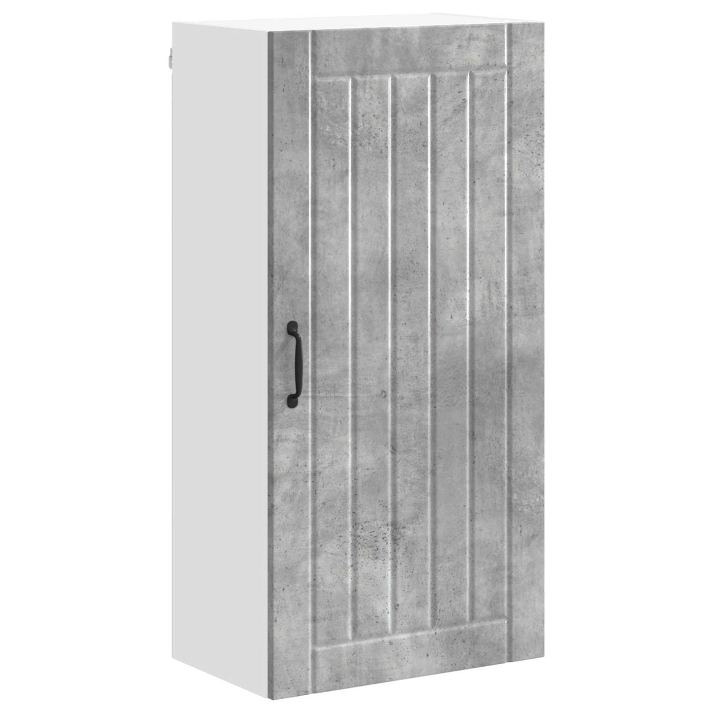 vidaXL Wall Cabinet LUCCA Concrete Grey 50 x 31 x 100 cm