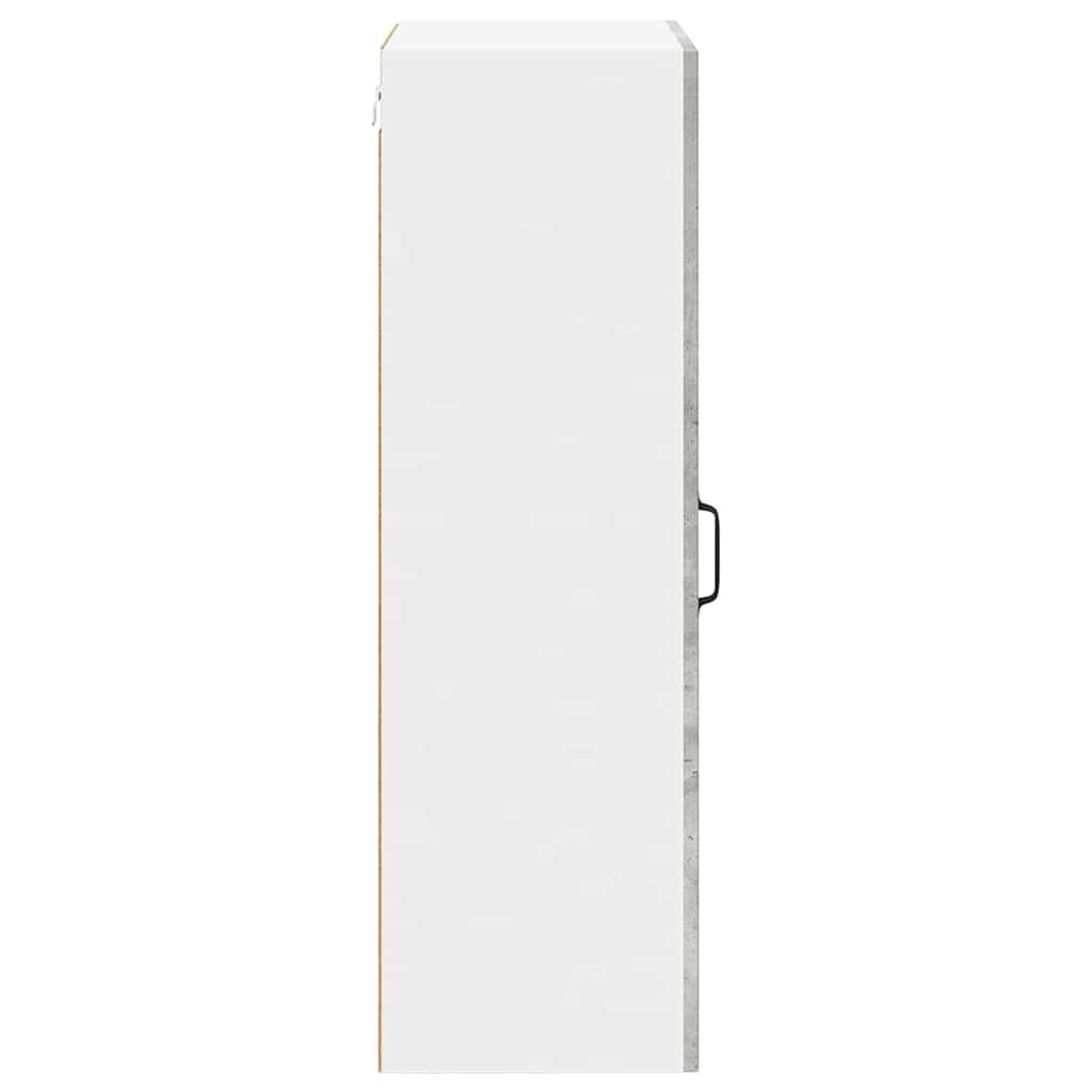 vidaXL Wall Cabinet LUCCA Concrete Grey 50 x 31 x 100 cm