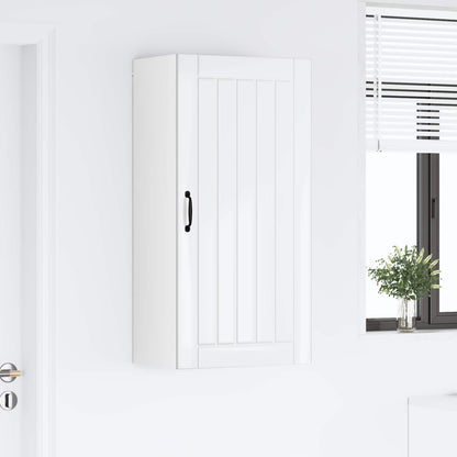 vidaXL Wall Cabinet LUCCA High Gloss White 50 x 31 x 100 cm