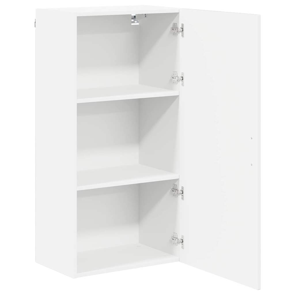 vidaXL Wall Cabinet LUCCA High Gloss White 50 x 31 x 100 cm