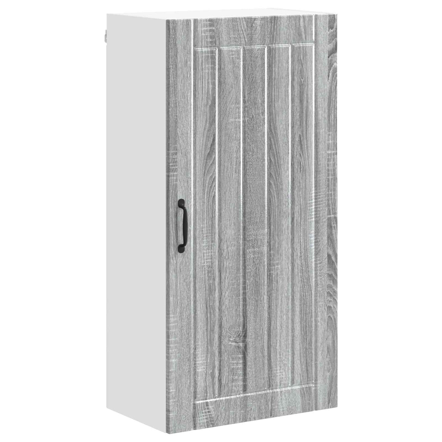 vidaXL Wall Cabinet LUCCA Grey Sonoma 50 x 31 x 100 cm Engineered Wood