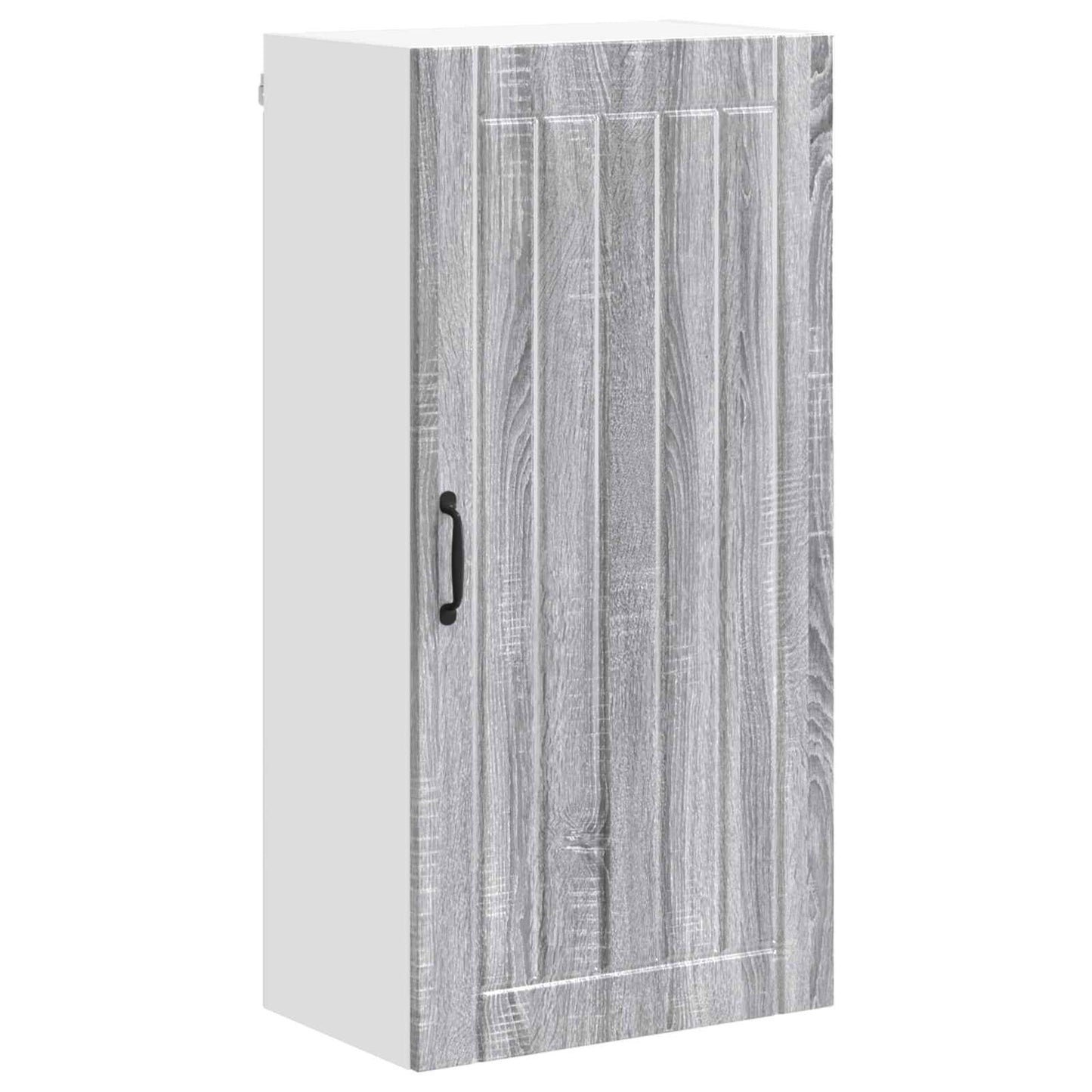 vidaXL Wall Cabinet LUCCA Grey Sonoma 50 x 31 x 100 cm Engineered Wood