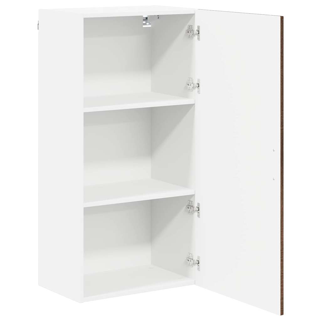 vidaXL Wall Cabinet LUCCA Brown Oak 50 x 31 x 100 cm Engineered Wood