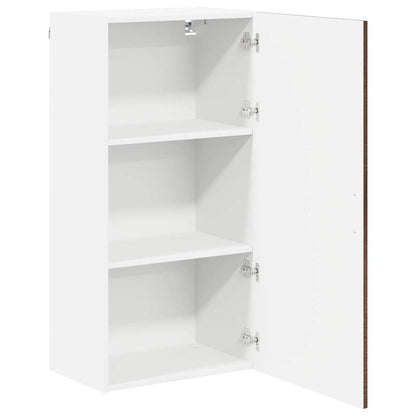 vidaXL Wall Cabinet LUCCA Brown Oak 50 x 31 x 100 cm Engineered Wood