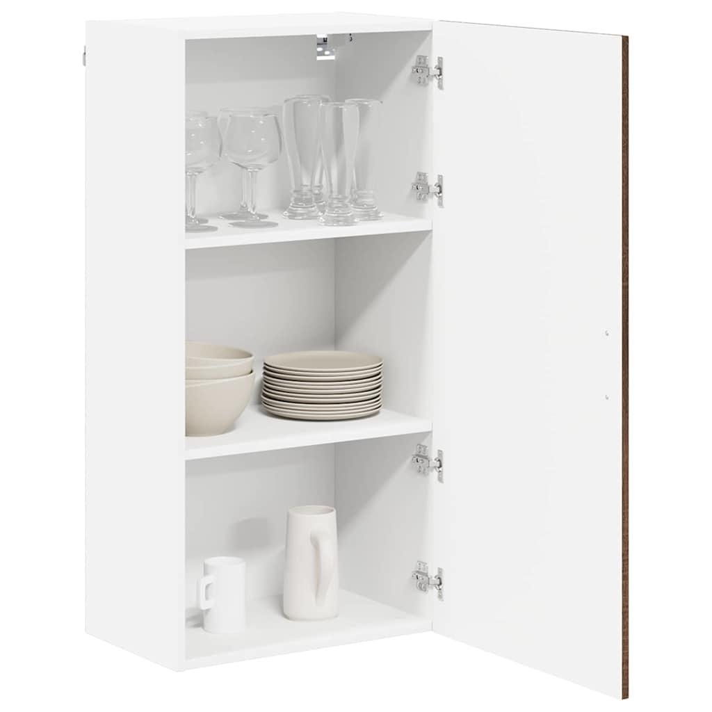 vidaXL Wall Cabinet LUCCA Brown Oak 50 x 31 x 100 cm Engineered Wood